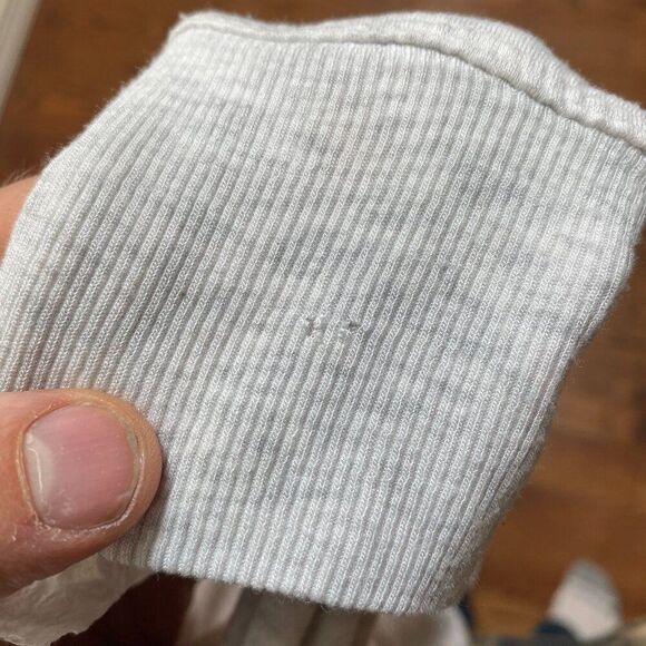 Athleta Girl Open Front Cardigan Sweatshirt Sweater Gray Color 486665 Medium - Picture 4 of 5